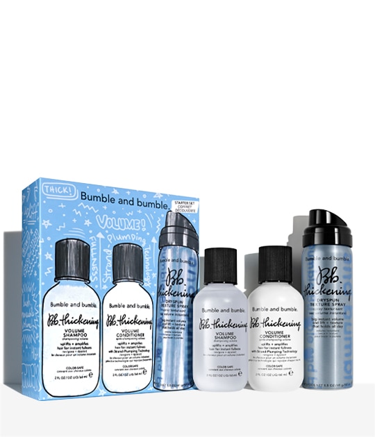 Travel-Size Thickening + Volumizing Hair Set