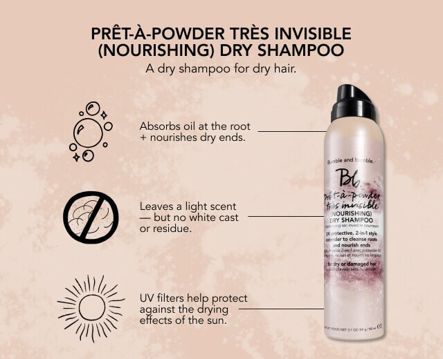 Prêt-à-powder Très Invisible Nourishing Dry Shampoo